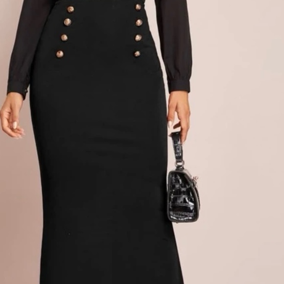 Long black skirt- never worn. On hold!!! - Picture 1 of 3